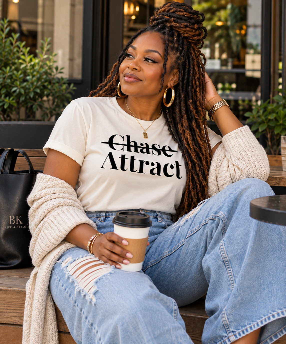 Attract, Not Chase | Unisex Statement Tee