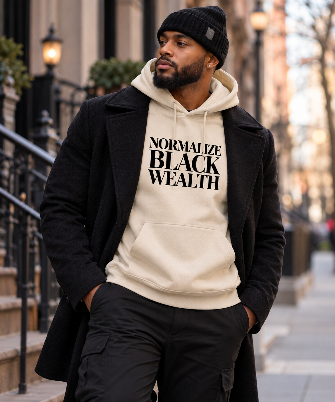 Normalize Black Wealth | Unisex Hoodie