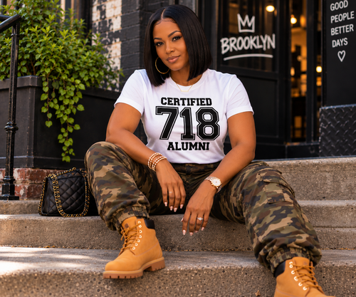 Certified 718 Alumni | Unisex Statement Tee