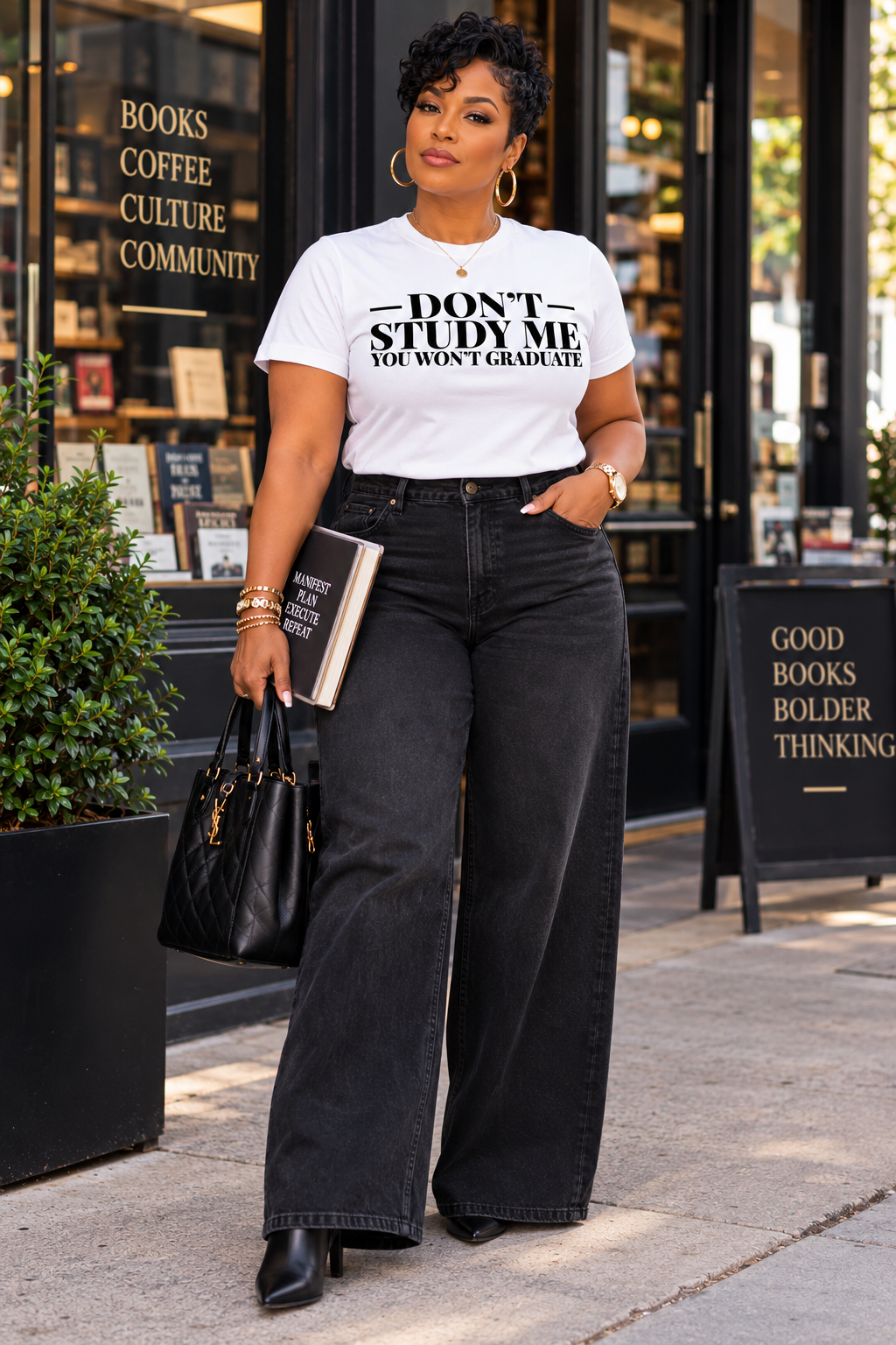 Don’t Study Me | Unisex Statement Tee